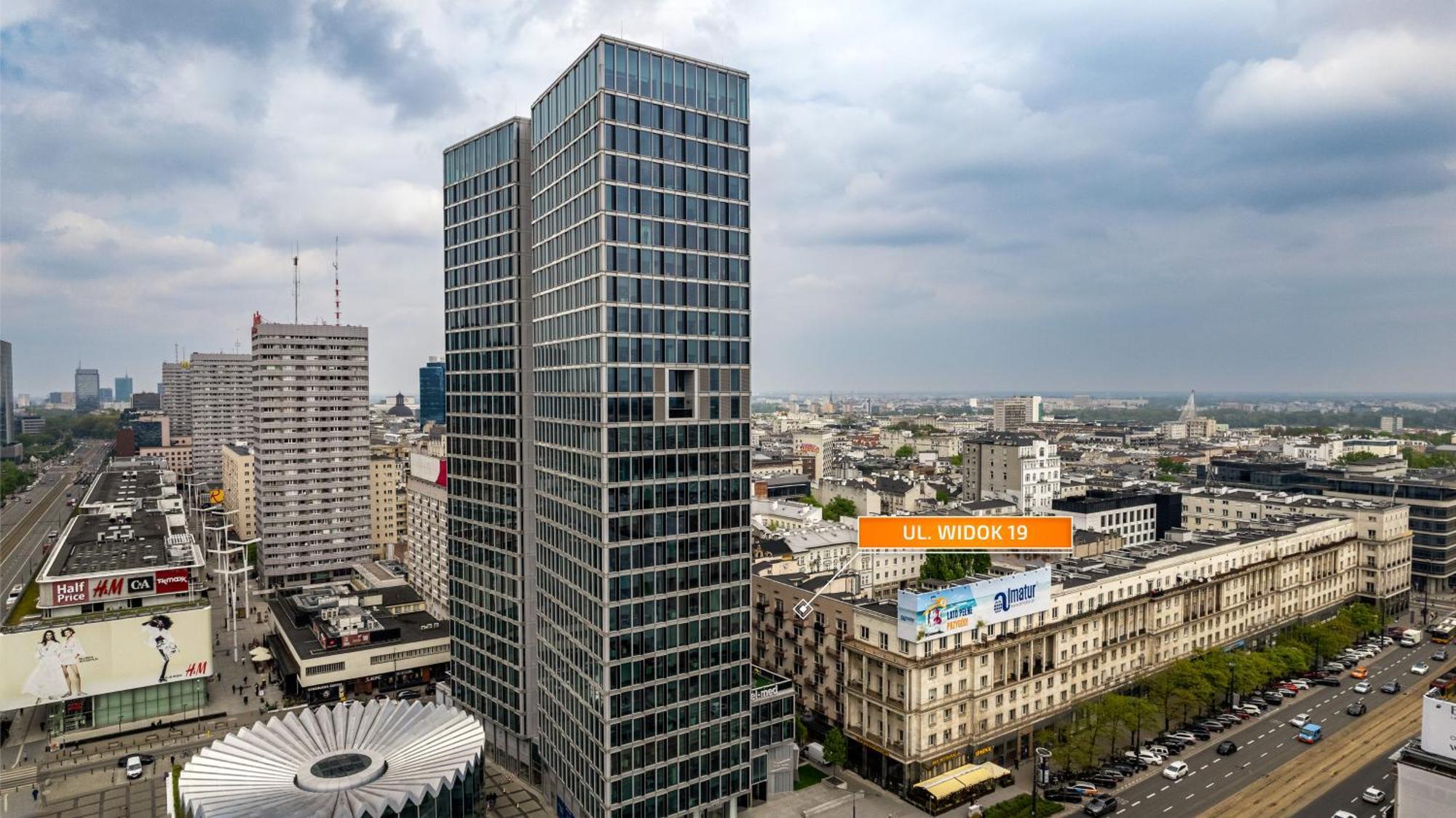 Widok Apartments Near The Palace Of Culture And Science By Sun & Snow Warszawa Zewnętrze zdjęcie